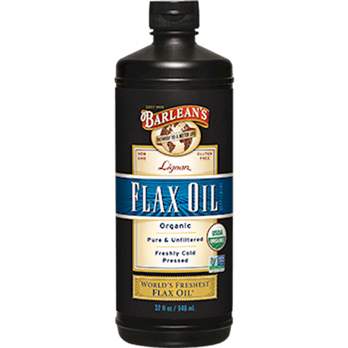 Highest Lignan Flax Oil Organic (Barlean's Organic Oils)