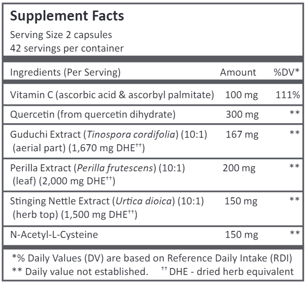 Histalief Vita Aid supplements