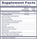 histamine scavenger professional health products supplement facts