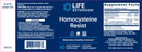 homocysteine resist (life extension) label