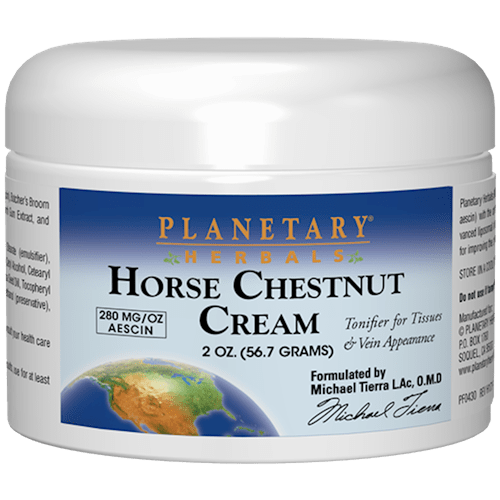 Horse Chestnut Cream (Planetary Herbals) Front
