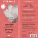hydrate smooth nourish shampoo dermae label