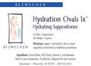 hydration ovals 1x bezwecken label