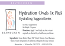hydration ovals 1x plus bezwecken label