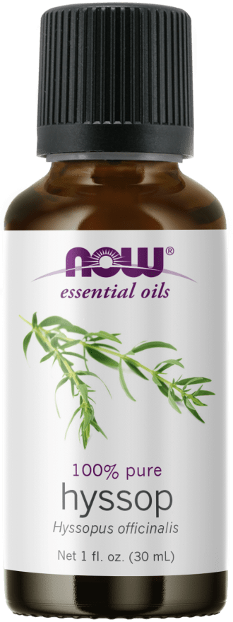 Hyssop Oil (NOW) Front