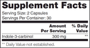 i3c sap (nfh nutritional fundamentals) supplement facts