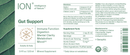 ION* gut support (ion intelligence of nature) label