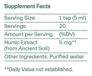 ION* gut support (ion intelligence of nature) supplement facts