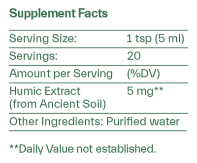 ION* gut support (ion intelligence of nature) supplement facts