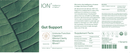 ION* gut support (ion intelligence of nature) label