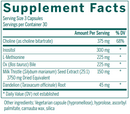  ichol plus genestra supplement facts