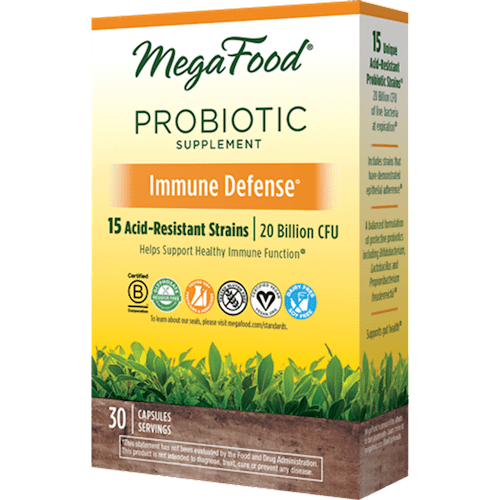 Immune Defense Probiotics (MegaFood) Front