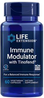 Immune Modulator with Tinofend® (Life Extension) Front