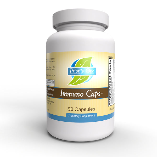 Immuno Caps (Priority One Vitamins) Front