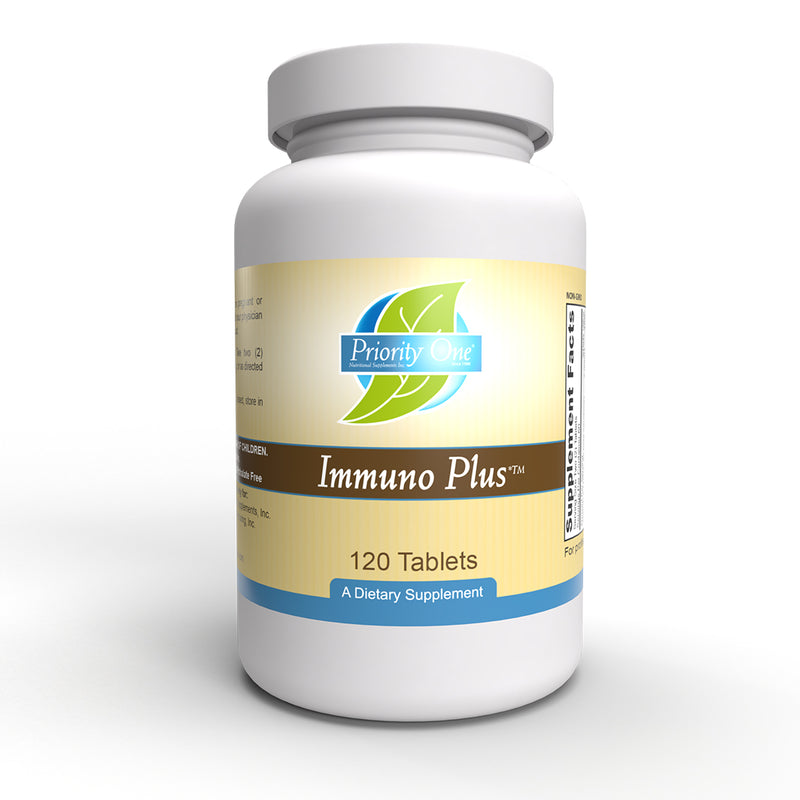 Immuno Plus (Priority One Vitamins) 120ct Front