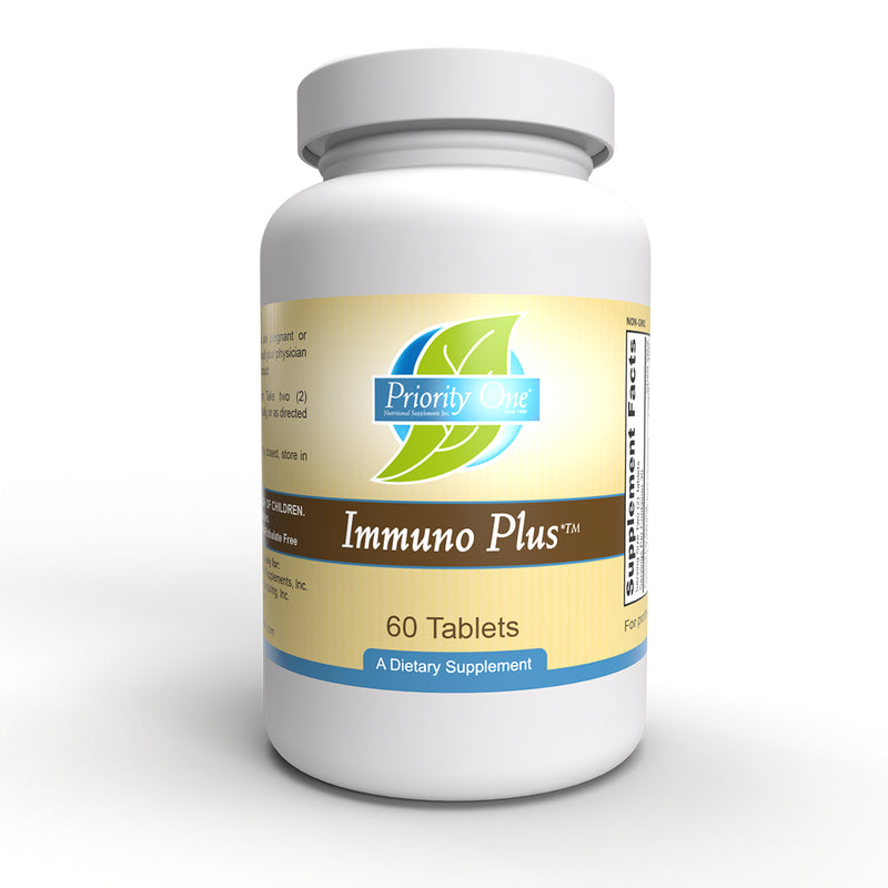 Immuno Plus (Priority One Vitamins) 60ct Front