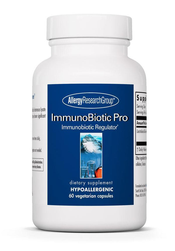 ImmunoBiotic Pro (Allergy Research Group) 60ct Front