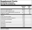intestinal repair capsules (nutra biogenesis) supplement facts