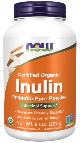 inulin prebiotic pure powder (now foods)