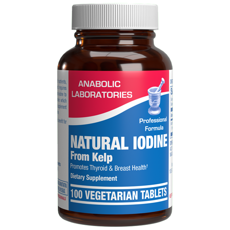 Iodine from Kelp (Anabolic Laboratories) Front