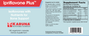 ipriflavone plus (karuna responsible nutrition) label