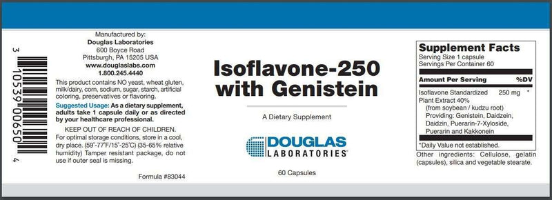 DISCONTINUED - Isoflavone-250 With Genistein (Douglas Labs
