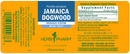 jamaica dogwood herb pharm label