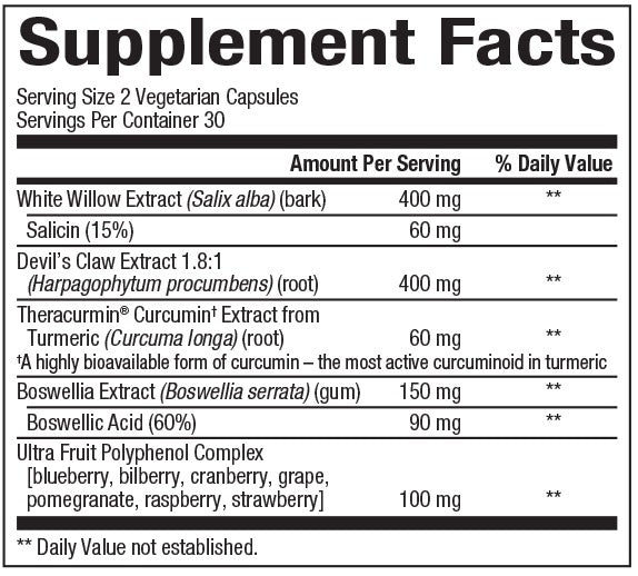 Joint Curcumizer (Natural Factors) Supplement Facts