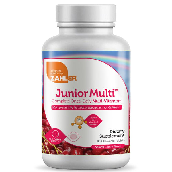 Junior Multi-Vitamin (Advanced Nutrition by Zahler) Front