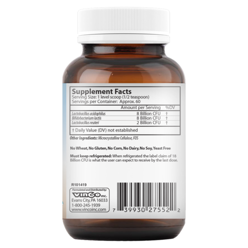 juniorbiotic vinco supplement facts