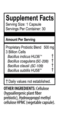Just Thrive Probiotic (30 capsule bottle)