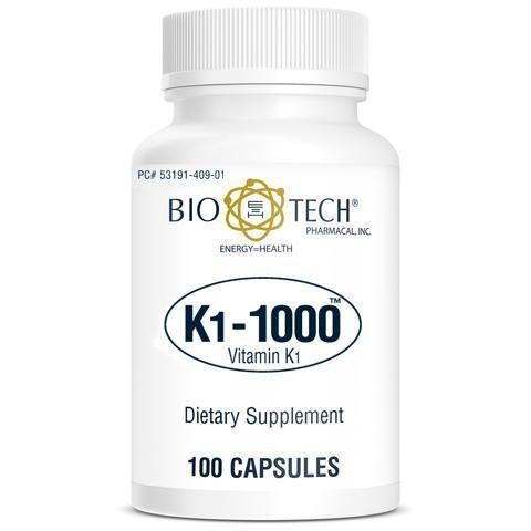 K1-1000 (Vitamin K-1) (Bio-Tech Pharmacal) Front