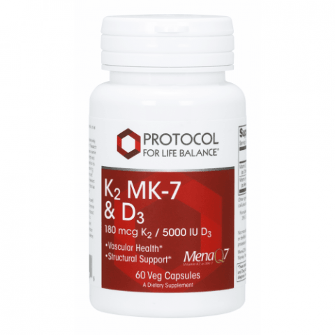 K2 MK-7 & D3 (Protocol for Life Balance)