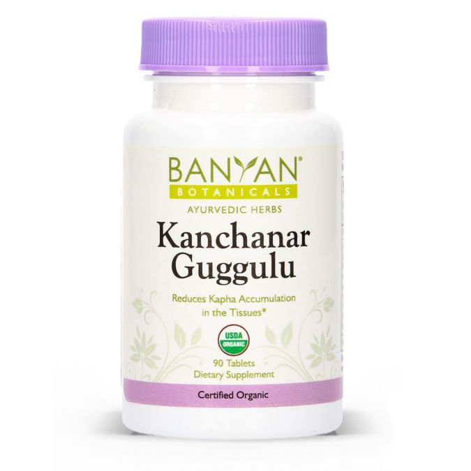 Kanchanar Guggulu (Banyan Botanicals) Front