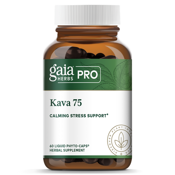 Kava 75 (Gaia Herbs Professional Solutions) Front