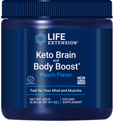 Keto Brain and Body Boost (Life Extension) Front