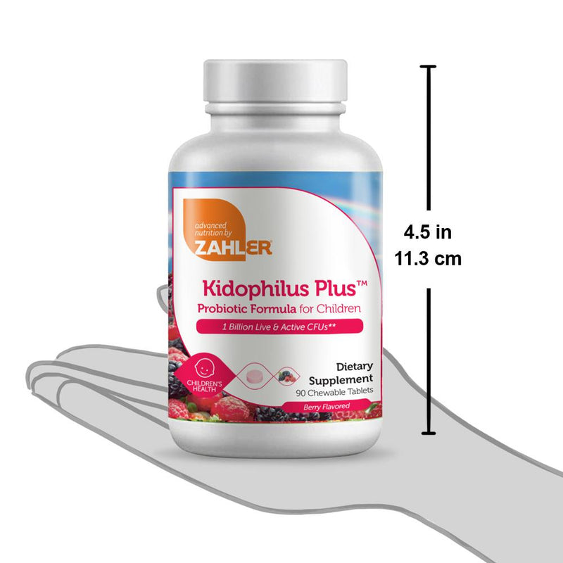 Kidophilus Plus (Advanced Nutrition by Zahler) Size