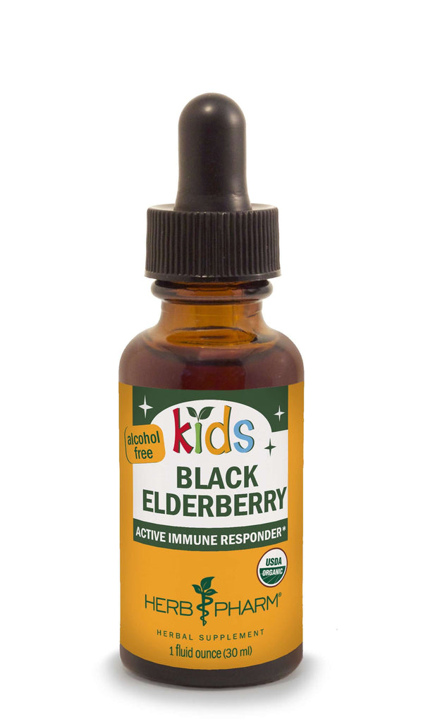 Kids Black Elderberry Alcohol Free Herb Pharm