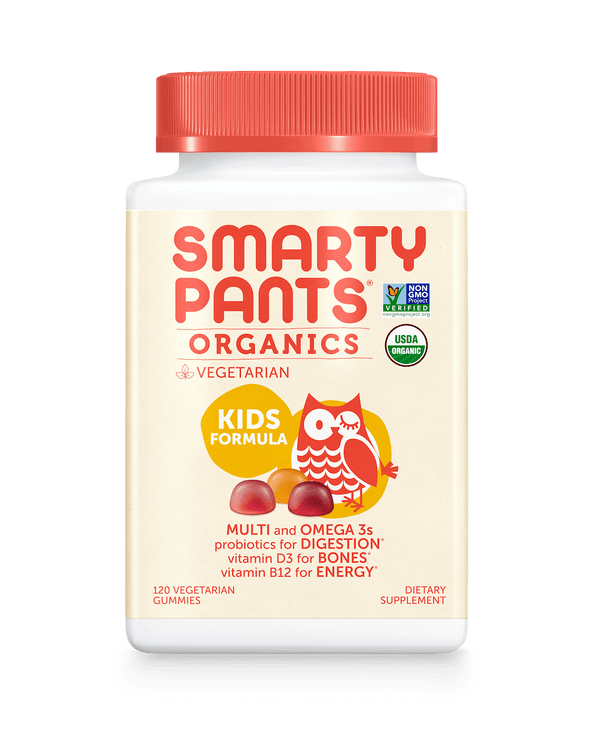 Kids Formula Organic (SmartyPants Vitamins) Front