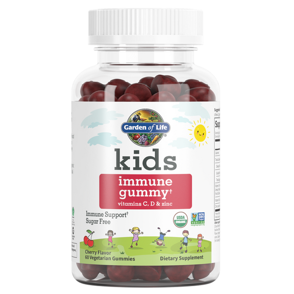Kids Immune Gummy Cherry (Garden of Life) Front