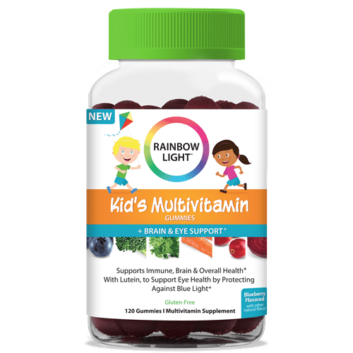 Kids Multi + Brain & Eye (Rainbow Light Nutrition) Front
