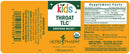 kids throat tlc herb pharm label