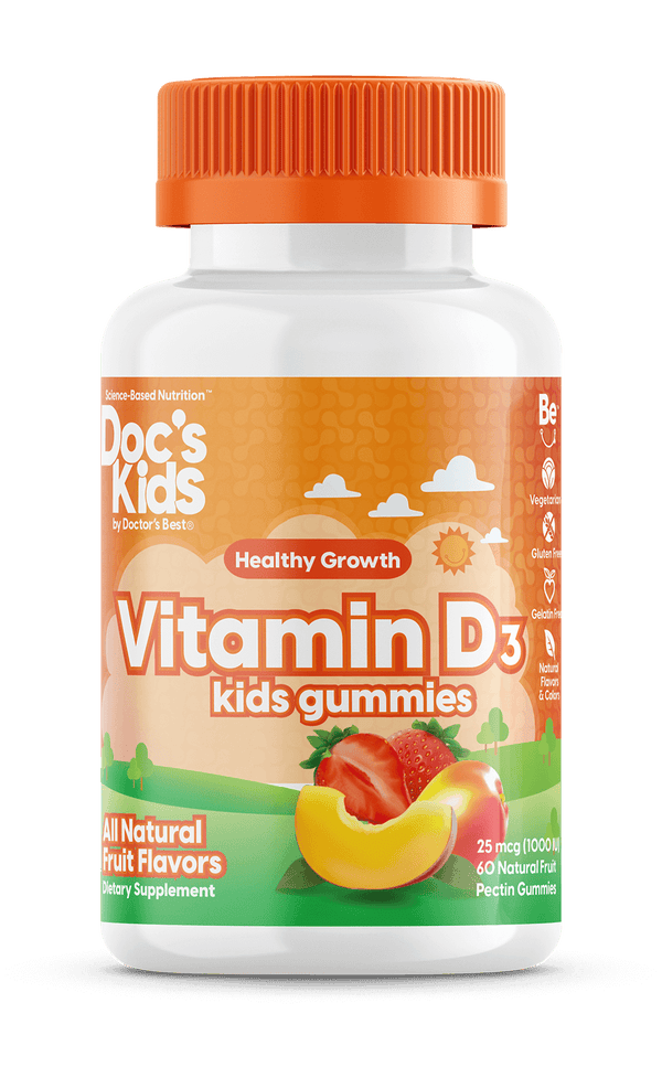 Kids Vitamin D3 Gummies (Doctors Best) Front