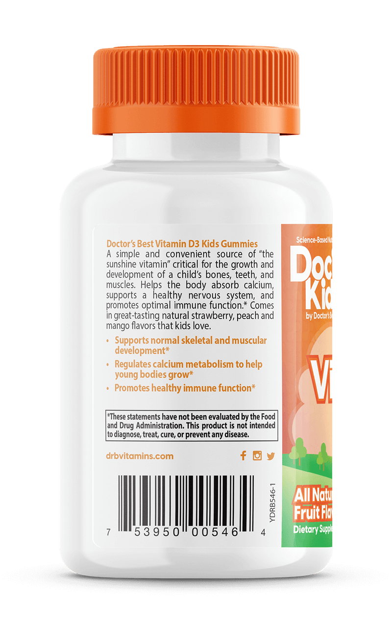 Kids Vitamin D3 Gummies (Doctors Best) Side