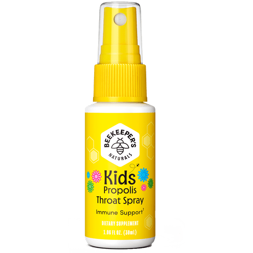Kids Propolis Throat Spray Beekeeper's Naturals
