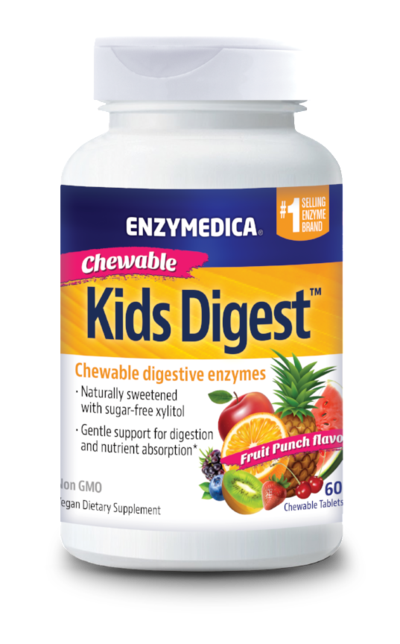 Chewable Kids Digest 60 Capsules Enzymedica