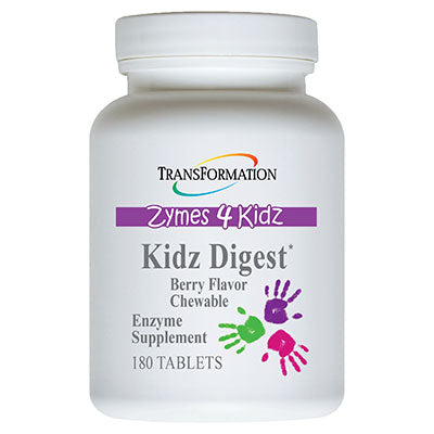 Kidz Digest Chewable (Transformation Enzyme) Front
