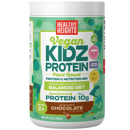 KidzProtein Vegan Chocolate Canister (Healthy Height)