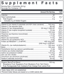 klean gummy multivitamin (klean athlete) supplement facts