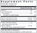 klean pre-workout (klean athlete) supplement facts